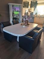 Complete meubelset manhattan!, Huis en Inrichting, Tafels | Eettafels, Ophalen of Verzenden, Gebruikt, Rechthoekig, 50 tot 100 cm