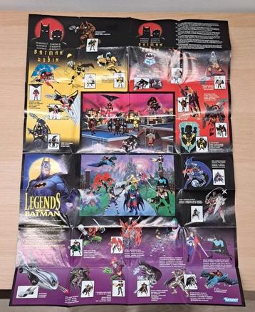 Batman Kenner Actiefiguren Verzamelposter Jaren 1990 beschikbaar voor biedingen