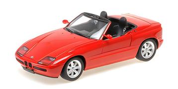 Jsn Minichamps 1:18 BMW Z1 Cabriolet 1988 rood beschikbaar voor biedingen
