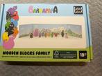 Barbamama Houten Blokken Familie - Nieuwstaat, Verzenden, Zo goed als nieuw, Overige merken