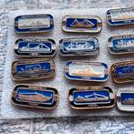 Sovjet Speldjes - Maritieme Vloot USSR - Set van 17, Ophalen of Verzenden, Gebruikt, Transport, Speldje of Pin