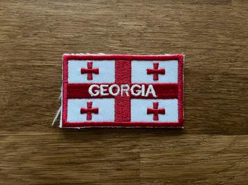 Georgië Flag Patch beschikbaar voor biedingen
