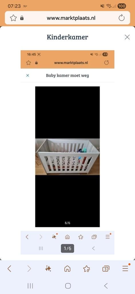 Kinderkamer, Kinderen en Baby's, Kinderkamer | Bedden, Zo goed als nieuw, 180 cm of meer, 85 tot 100 cm, Matras, Ophalen