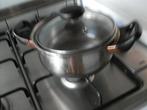 roerbak koekenpan en 1 liter pan, Ophalen, Gebruikt, Rvs, Koekenpan of Braadpan