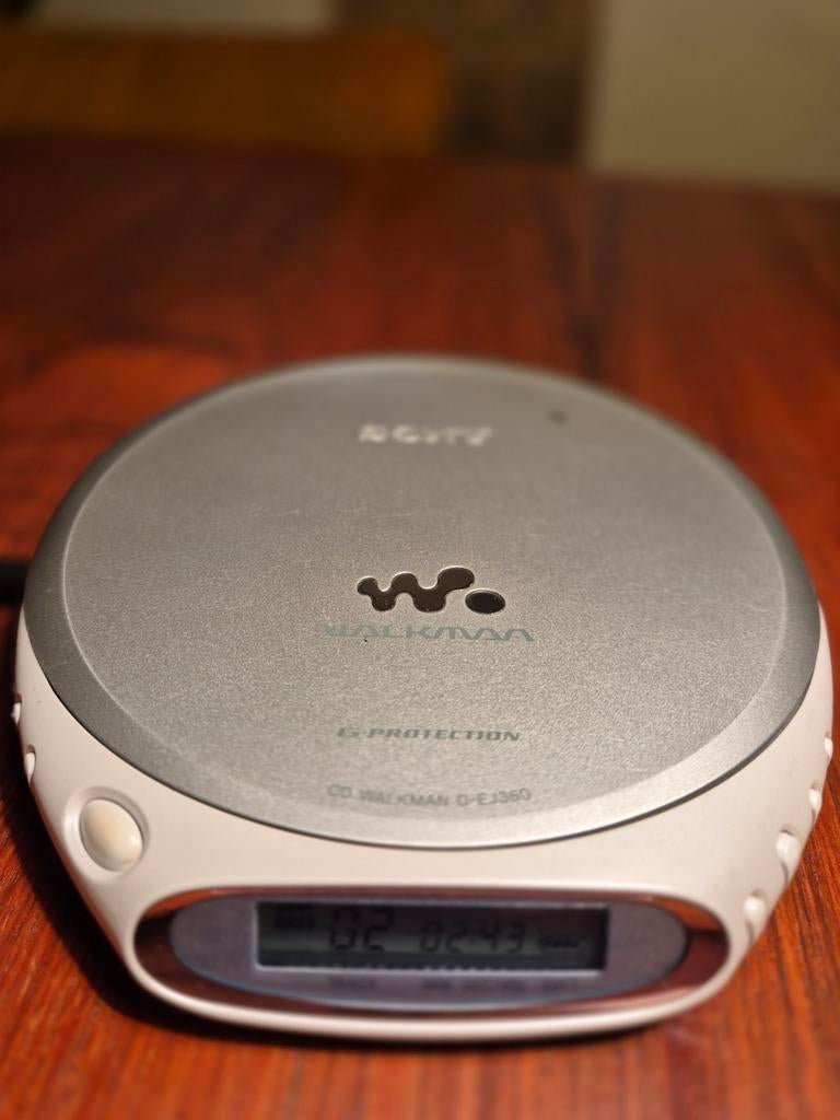 Sony Discman D-EJ360 - Klassieke Portable CD Speler, Audio, Tv en Foto, Walkmans, Discmans en Minidiscspelers, Ophalen of Verzenden