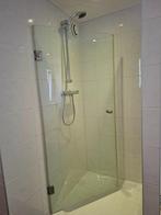 Douchedeur helder glas, Ophalen, Gebruikt