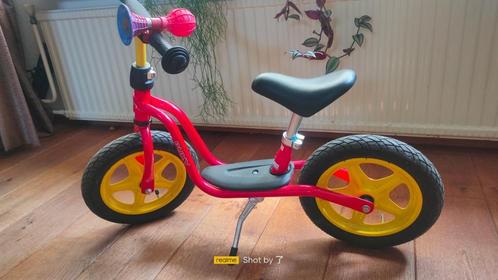 Puky Loopfiets LR 1L Rood met Spiderman toeter, Fietsen en Brommers, Fietsen | Kinderfietsjes, Zo goed als nieuw, Minder dan 16 inch