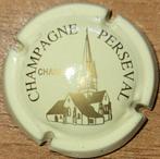 Champagnecapsule Gérard PERSEVAL crème & goud nr.01, Ophalen of Verzenden, Nieuw, Frankrijk, Champagne