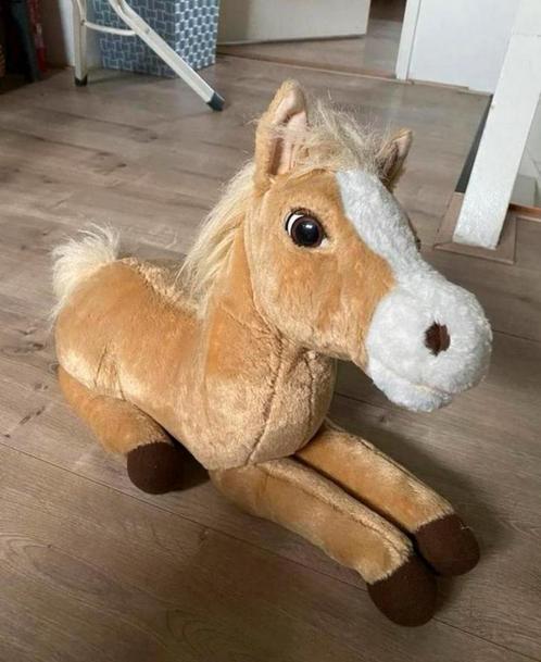Schattig robot paardje, Kinderen en Baby's, Speelgoed | Hobbelfiguren, Gebruikt, Ophalen of Verzenden