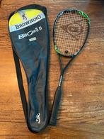 Dunlop squash racket, Ophalen, Zo goed als nieuw, Racket, Met hoes