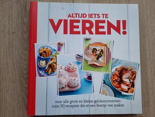 Kookboek altijd iets te vieren, Boeken, Kookboeken, Zo goed als nieuw, Voorgerechten en Soepen, Hoofdgerechten, Taart, Gebak en Desserts