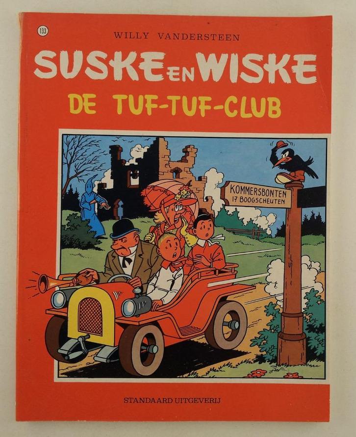 Vandersteen, Willy - Suske en Wiske 133 De Tuf-tuf-club, Boeken, Stripboeken, Gelezen, Eén stripboek, Verzenden