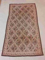 Grandfoulard woonkleed bloemen zalm paars 226/125, Gebruikt, Etten-Leur, DJT@dejuistetoon.eu, Ophalen of Verzenden