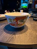 Vintage Kom met Roodkapje Motief blond, Gebruikt, Porselein of Keramiek, Schaal, Rond