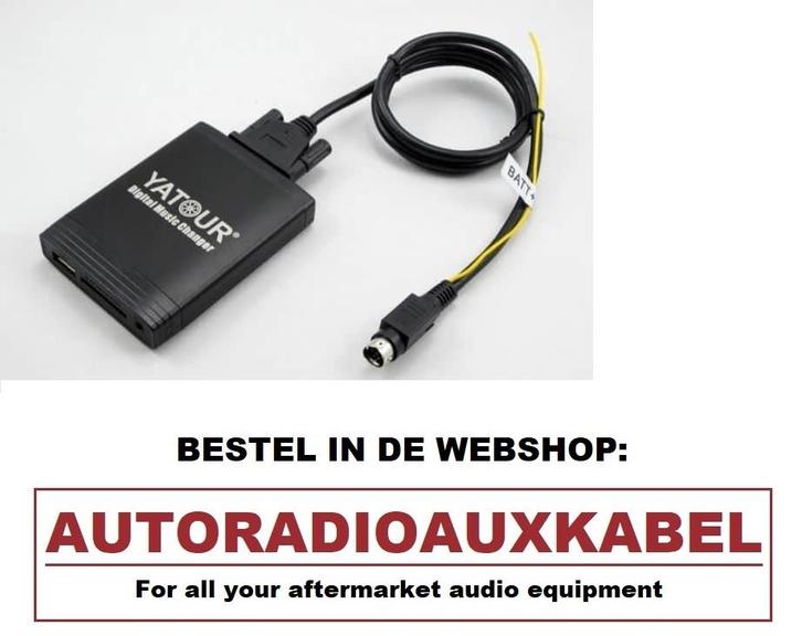 C70 S40 S60 S80 V40 V70 XC90 Volvo Mp3 Aux Wma Bluetooth, Auto diversen, Autoradio's, Nieuw, Ophalen of Verzenden