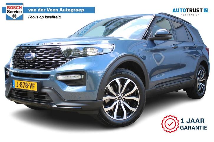 Ford Explorer 3.0 V6 EcoBoost PHEV ST-Line 457 PK | Incl. 12, Auto's, Ford, Bedrijf, Te koop, Explorer, 360° camera, 4x4, ABS