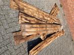Gratis Hardhouten beschoeiingsschermen, Tuin en Terras, Palen, Balken en Planken, Ophalen, Nieuw, 250 cm of meer, Planken