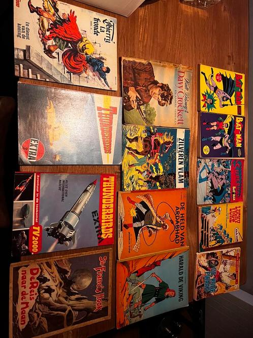 Verzameling oude stripboeken (1960s, 1970s), Boeken, Stripboeken, Gelezen, Meerdere stripboeken, Ophalen of Verzenden
