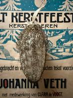 Antieke kerstbal dennenappel met draad omwikkeld, Diversen, Kerst, Verzenden, Gebruikt