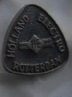 Pin - Holland Electro - Rotterdam, Ophalen of Verzenden, Zo goed als nieuw, Merk, Speldje of Pin