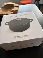 Zwarte SMEG braadpan, Huis en Inrichting, Keuken | Potten en Pannen, Ophalen