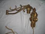 Art nouveau ✨Swingarm ✨Wandlamp ✨Koper/messing ✨Vintage, Huis en Inrichting, Lampen | Wandlampen, Ophalen, Gebruikt, Art Nouveau Vintage