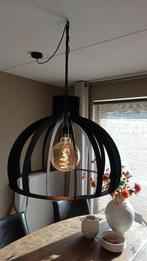 ZTaHL By Dijkos Catania hanglamp rond zwart, Huis en Inrichting, Lampen | Hanglampen, Ophalen, 50 tot 75 cm, Zo goed als nieuw