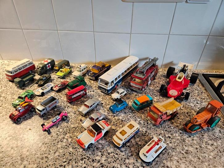Grote Vintage Die-Cast Collectie–Dinky,Corgi,Matchbox & meer, Verzamelen, Speelgoed, Gebruikt, Ophalen of Verzenden