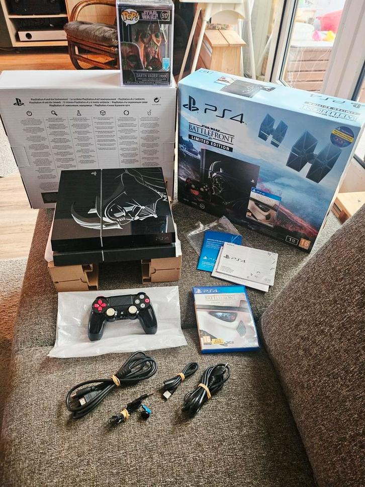 Star Wars Battlefront Limited Edition PS4 bundle (CIB), Spelcomputers en Games, Spelcomputers | Sony PlayStation 4, Zo goed als nieuw