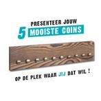 Muurplankje voor jouw coins, Ophalen of Verzenden, Landmacht, Nederland, Foto of Poster