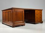 Partnerdesk teak 184cm, Ophalen