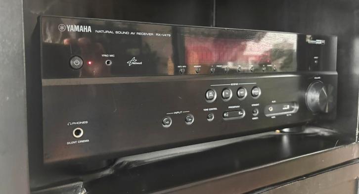 Yamaha RX-V479 + Klipsch set, Audio, Tv en Foto, Luidsprekers, Zo goed als nieuw, Complete surroundset, 120 watt of meer, Overige merken