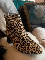 Dune Leopard enkellaarsjes maat 37, Kleding | Dames, Schoenen, Ophalen of Verzenden, Zo goed als nieuw, Bruin, Lage of Enkellaarzen