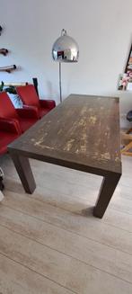 Eetkamertafel, Huis en Inrichting, Tafels | Eettafels, Ophalen, Gebruikt, 50 tot 100 cm, Vijf personen of meer