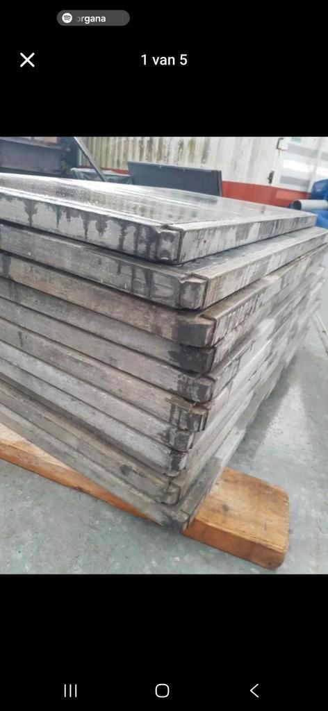 Kunstof steenschotten vlonder terras

Ideaal voor uw terras, Tuin en Terras, Terrasdelen en Vlonders, Zo goed als nieuw, Kunststof