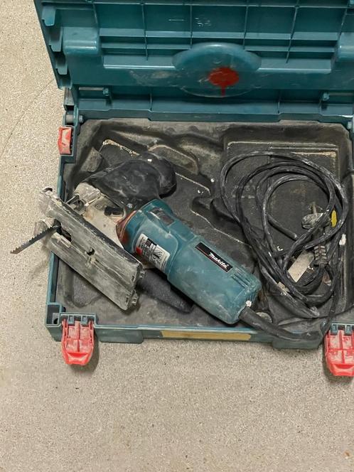 Makita Decoupeerzaag – Professioneel – In koffer, Doe-het-zelf en Verbouw, Gereedschap | Slijpmachines, Zo goed als nieuw, Haakse handslijpmachine