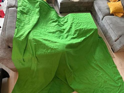 Groen scherm / Green screen 250x250cm, Huis en Inrichting, Stoffering | Tapijten en Kleden, Zo goed als nieuw, 200 cm of meer