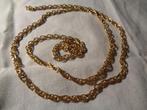 goudkleurige ketting nr k 5101, Sieraden, Tassen en Uiterlijk, Kettingen, Ophalen of Verzenden, Nieuw, Goud, Overige materialen