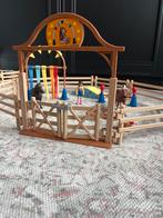 Schleich Paarden Training Weide - Compleet!, Ophalen of Verzenden, Zo goed als nieuw, Jongen of Meisje