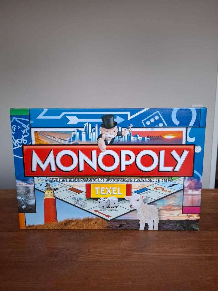Monopoly  Texel, Hobby en Vrije tijd, Gezelschapsspellen | Bordspellen, Ophalen of Verzenden