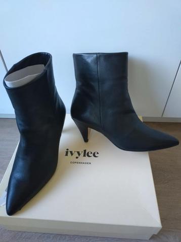 Ivylee copenhagen enkellaarsjes zwart nieuw (37) beschikbaar voor biedingen