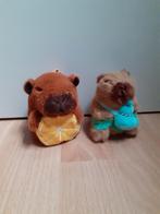 Capybara knuffel/sleutelhangers, Ophalen of Verzenden, Zo goed als nieuw, Overige typen
