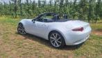 Zeer mooie Mazda MX-5 van 2016 met weinig kilometers, Achterwielaandrijving, 4 cilinders, Cabriolet, Wit