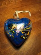 Kersthart, hangdecoratie van glas (Loranto), Ophalen of Verzenden, Nieuw