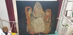 Schilderij Egon Schiele Moeder liefde en onbegrip 36332C, 75 tot 100 cm, Schilderij, Ophalen, 75 cm of meer