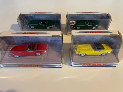 Dinky Toy Jaguar E-type 4 stuks 1:43 Matchbox model auto’s, Hobby en Vrije tijd, Modelauto's | 1:43, Zo goed als nieuw, Auto, Dinky Toys