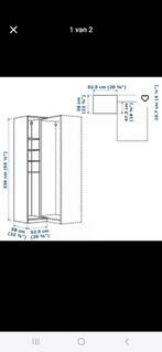 Pax hoekkast 236 hoog, Huis en Inrichting, Kasten | Kledingkasten, Ophalen, Gebruikt, 200 cm of meer, 50 tot 100 cm