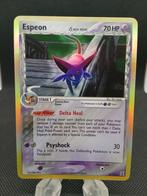 Espeon Delta Species Holo - Zeldzame Pokémonkaart, Ophalen of Verzenden, Gebruikt, Losse kaart, Foil
