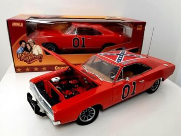 Dukes of Hazzard General Lee 1969 Dodge Charger AUTO WORLD beschikbaar voor biedingen