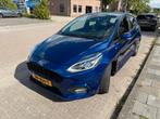 Ford Fiësta 1.0 Ecoboost ST-line 100pk 5dr 2018 Blauw, Auto's, Ford, Voorwielaandrijving, Zwart, Blauw, 23 km/l